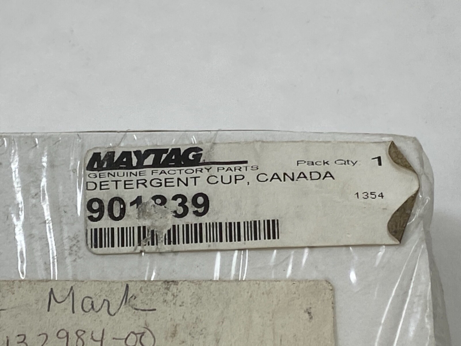 NEW! GENUINE OEM MAYTAG DISHWASHER DETERGENT CUP ASSY, 901839, 3132984