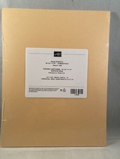PALE PAPAYA cardstock Stampin Up 8.5 X 11  Retired A23