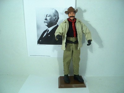 Fred J Dodge Wells Fargo undercover detective 1/6 12'' custom figure Old West