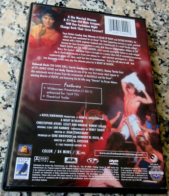 A NIGHT IN HEAVEN RARE DVD Christopher Atkins Lesley Ann Warren
