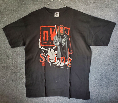 Vintage Sting (XL) T-Shirt WWE WWF WCW Wrestling 1990s The Crow