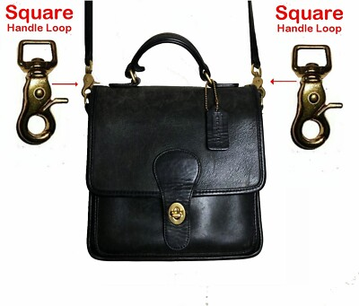 #ad 2 COACH official Swivel Snap Replacement Solid Brass OLD STYLE $19.90