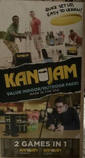 Kan Jam 2 in 1 Ultimate Disc Game & Gliders Indoor/Outdoor ValuePack, Brand New!