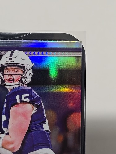 2024 Bowman University U cromo DREW ALLAR refractor paralelo #4 Penn State - Imagen 3 de 6