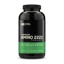 Optimum Nutrition Superior Amino 2222 Tablets, Essential Amino Acids, 320 Count