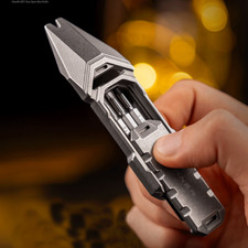 EDC Titanium Trigger Push Slide druckfest Flaschenöffner Werkzeug