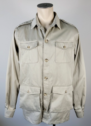 Vintage LL Bean Khaki Cotton Field Work 