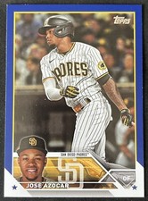 Jose Azocar 2023 Topps Update Series Blue Parallel #US81 San Diego Padres