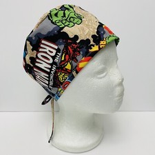 Gorra quirúrgica/médica estilo tieback: 'Marvel Super Heroes