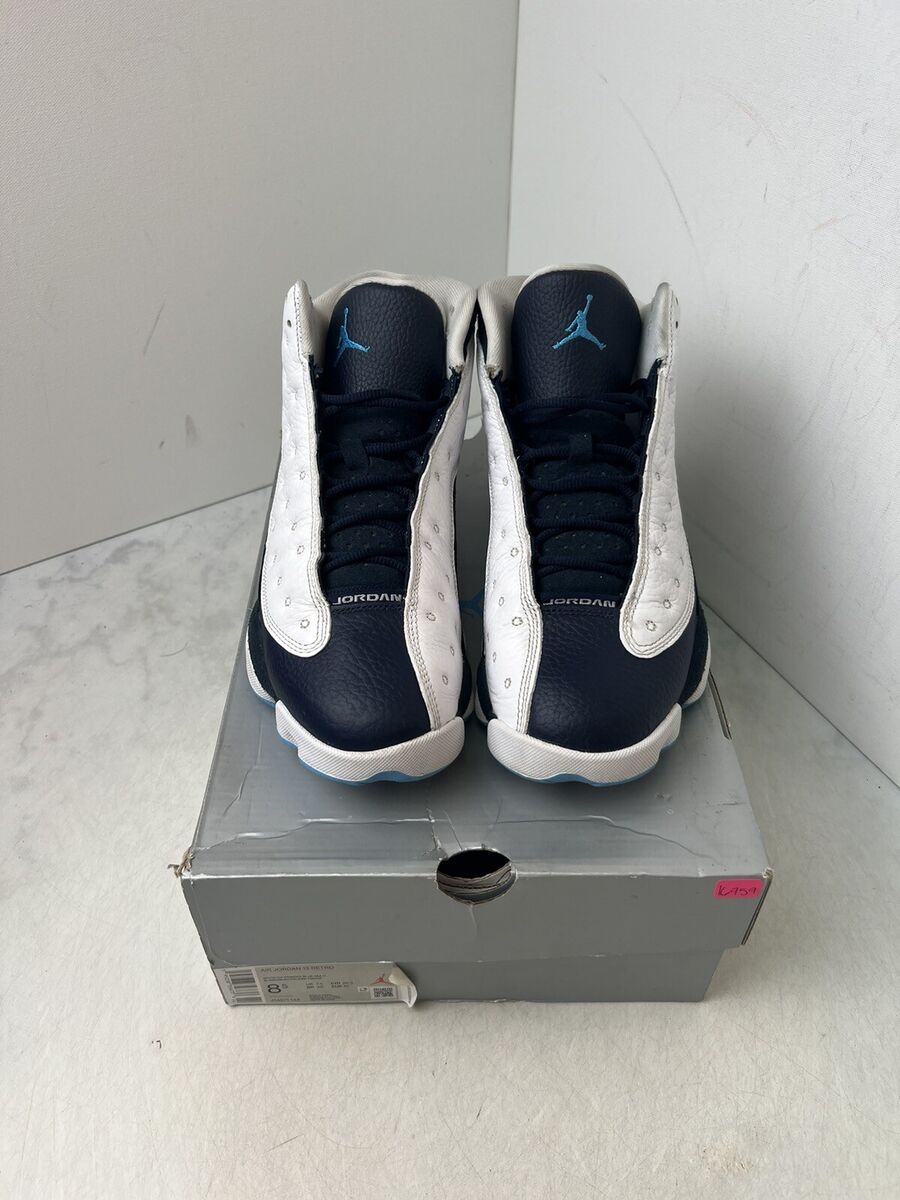 Nike Air Jordan 13 Obsidian Powder Blue White size 8.5 Nike Air Jordan 13 Obsidian Powder Blue White size 8.5