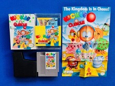 Kickle Cubicle NES Nintendo Box Manual CIB Complete + Promo Insert POSTER