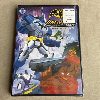 Batman Unlimited: Mechs Vs Mutants (3) (DVD NEW 2016) DC Comics Animated Bane +