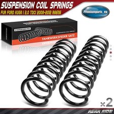2x Coil Springs Rear Suspension for Ford Kuga I FWD 2008-2012 2.0 TDCi SUV