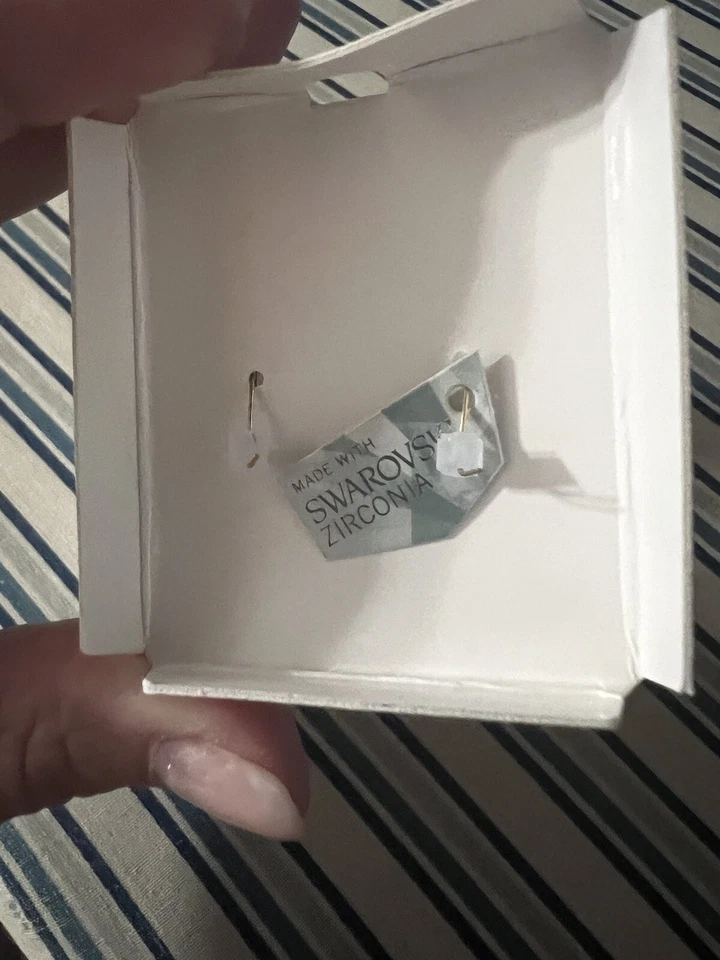 10k real gold hoop earrings for womens - Image 2 of 2