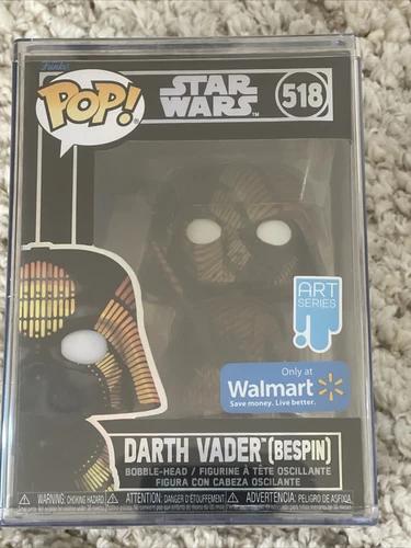 Funko! Pop Art Series Walmart Exclusive Darth Vader (BESPIN) Sealed! #518