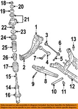 CHRYSLER OEM 07-11 Avenger Shocks Components-Lower Bushing 5105879AA
