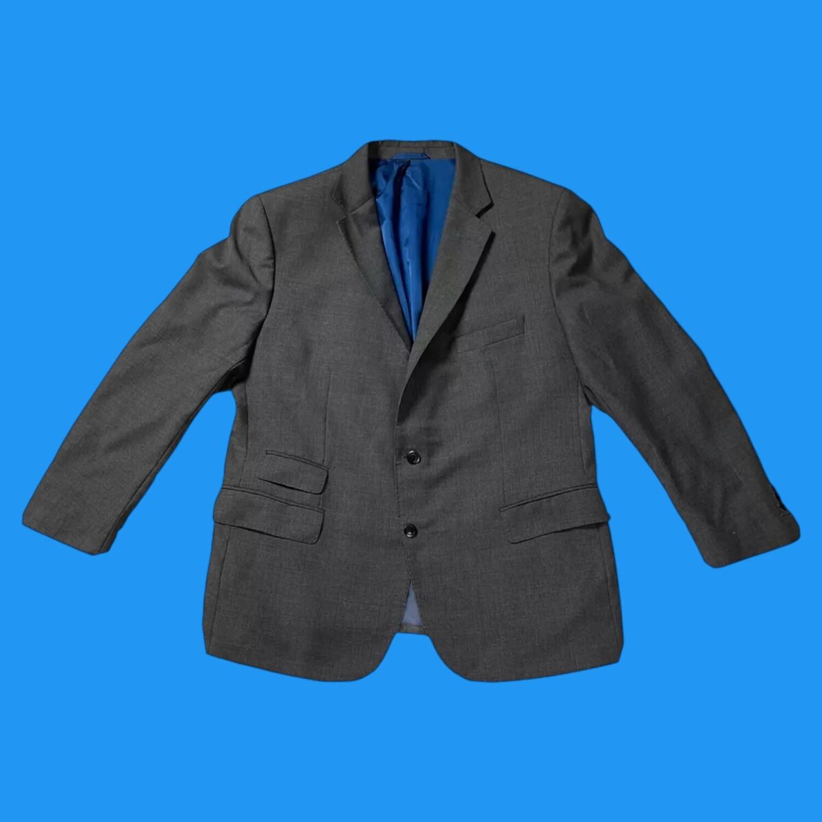 Vaticana Super 120 Marlene Sport Coat Wool Blazer Gray 36 Vaticana Super 120 Marlene Sport Coat Wool Blazer Gray 36