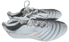 Diadora Brasil Elite Tech Italy Lpx Firm Ground Soccer Cleats Mens 12.5 White 