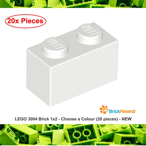 LEGO 3004 Brick 1x2 -  20pcs NEW  (Choose a colour) - Picture 6 of 6