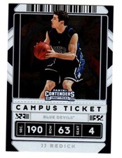 2020-21 Panini Contenders Draft Picks CAMPUS TICKET #50 JJ Redick DUKE