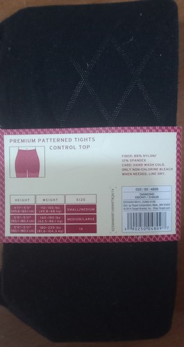 Pantyhose Tights 6 PAIR Size 1X Merona Exhilaration Cato A New Day BRAND NEW - Picture 5 of 7