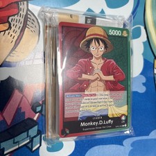 One Piece TCG Factory Sealed Monkey D. Luffy Demo Deck Brand New Post Errata