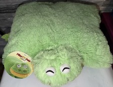 NWT Pillow Pets Pee-Wees Friendly Frog Green 11” Plush Stuffed Toy Retired