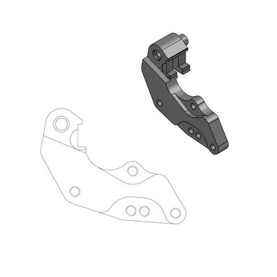 211056 REPOSITIONIERBÜGEL SCHEIBE VORNE DAKAR DA 298MM YZ 450 F 2018