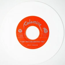 KELLY FINNIGAN I Can't Wait (For Christmas Time) 7" NEW WHITE VINYL Colemine 