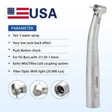 ST Dental High Speed Handpiece Fiber Optic Turbine KaVo MULTIflex LED Coupling