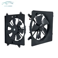 Fit For Honda Element 2007-11 Radiator Cooling Fan and A/C Condenser Cooling Fan