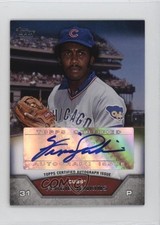 2013 Topps Mini Auto Fergie Jenkins #MA-FJ Auto HOF 0l2