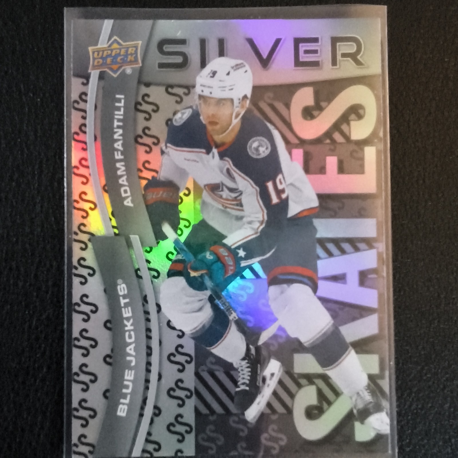 Adam Fantilli #SS-32 Hockey Cards 2024 Upper Deck Silver Skates trading card — raw and PSA graded price guide