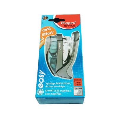 Maped Easy Half Strip Office Stitch 24/6 26/6 Grey | 24 Month Warranty