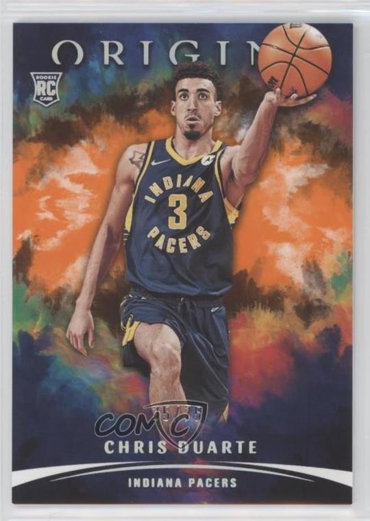 2021-22 Panini Origins Orange /75 Chris Duarte #63 Rookie RC