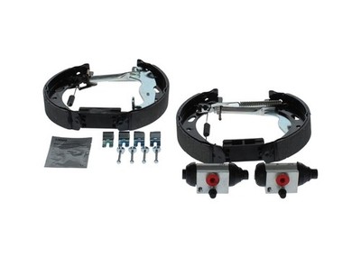 BOSCH Bremsbackensatz KIT SUPERPRO 0 204 114 666 für FIESTA FORD CB1 CCN 6 Van