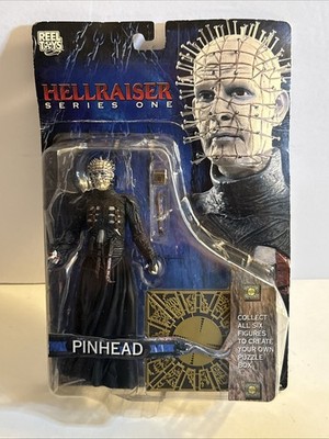 Hellraiser Series 1 Pinhead NECA 2003 w/ Puzzle - Vintage (2003) Damaged Package