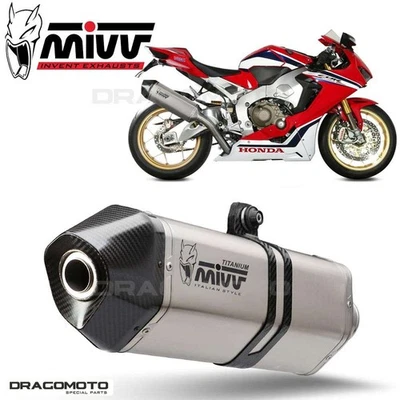échappement HONDA CBR 1000 RR 2017 2018 MIVV Speed Edge Titane - Photo 1/4