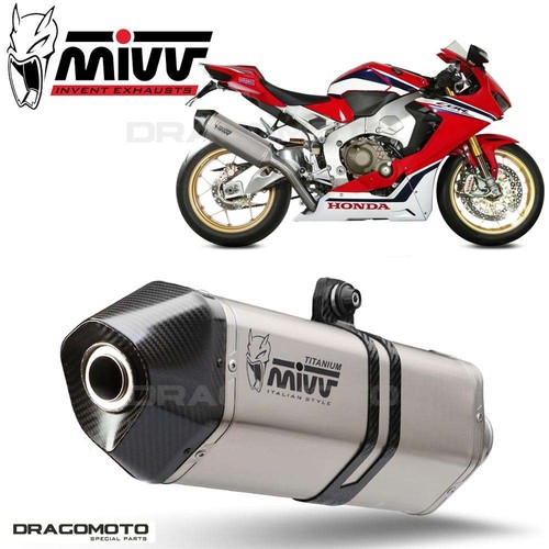 échappement HONDA CBR 1000 RR 2017 2018 MIVV Speed Edge Titane - Photo 1/6