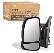 Mirror for Ram Promaster 1500 2500 3500 2014-2022 Driver Side Manual Adj