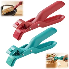 Hot Plate Grippers, Hot Plate Gripper Tongs, Multi-Function Anti-Scald Bowl Clip
