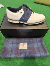 FootJoy Harris Tweed Premiere Legend Series Packard  Golf Shoes - 12M - New 
