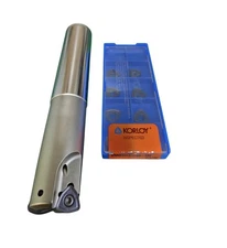 KORLOY WNMX09T316ZNN-MM PC5300 10pcs 1" 25.4mm 2FL Cutter 1pcs