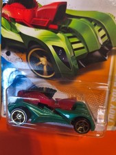 2012 Hot Wheels TROY SOLDIER #1 Premiere ∞Green & Red;gold mc5∞∞