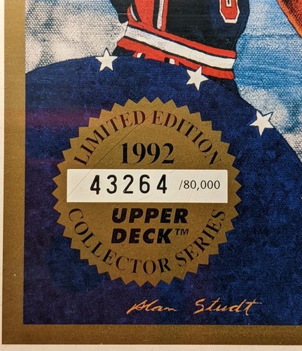 LARRY BIRD & MAGIC JOHNSON '92 TEAM USA AUTOGRAPHED UPPER DECK CERTIFIED ๐๐๐ - Picture 4 of 5