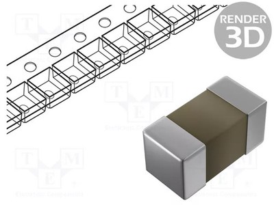 ±10% 0402 Kondensator: Keramik X7R 16V 100nF