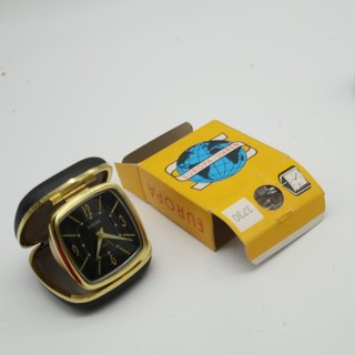 Vintage Europa Travel Alarm Clock New Old Stock Original Box. working