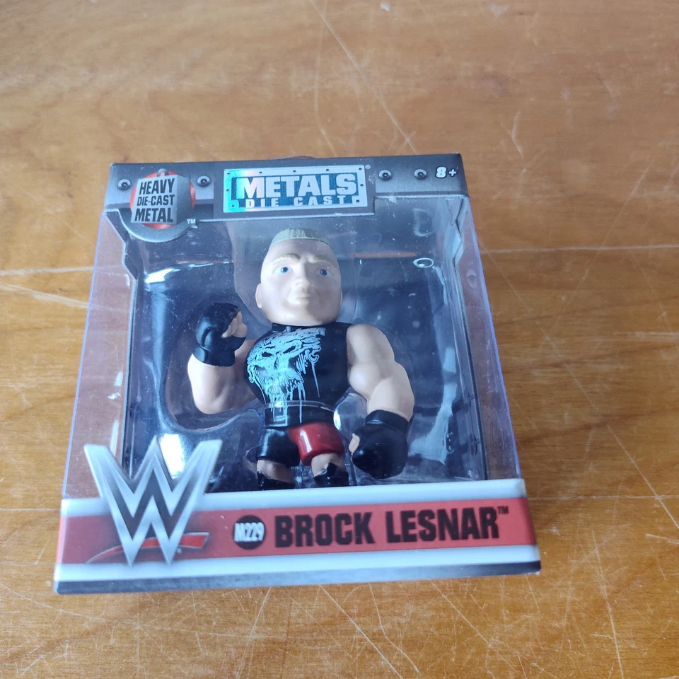 Lote de 3 bonecos de metal WWE John Cena Brock Lesnar Finn Balor Jada brinquedos lacrados - Imagem 3 de 4