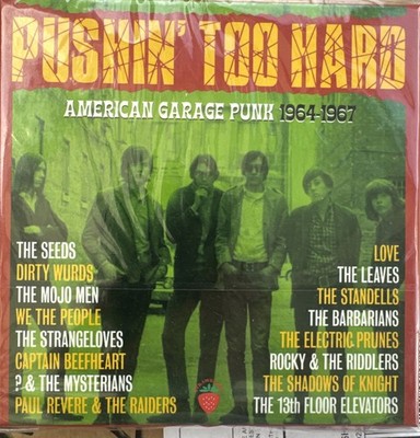 Pushin' Too Hard: American Garage Punk 1964-1967 CD Box Set New And Sealed