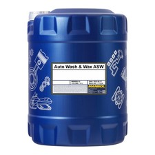 MANNOL 9809 Auto Wash & Wax ASW PKW-Shampoo mit Poliereigenschaften, 10 Liter